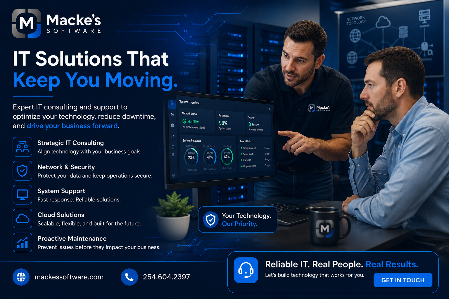 IT consulting and support